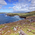 Sybil Point, The Three Sisters and Cruach Mharthain from Clogher Head, Dingle Peninsula, Ireland Photograph by Adrian Hendroff