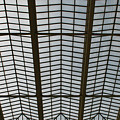 Symmetrical Glass Roof Photograph by Moira Law Symmetrical Glass Roof Photograph by Moira Law