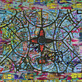 Stained Glass Abstract Graffiti Painting by Tony Rubino Stained Glass Abstract Graffiti Painting by Tony Rubino