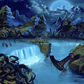 Tales from the Thousand Lakes Painting by Sv Bell Tales from the Thousand Lakes Painting by Sv Bell