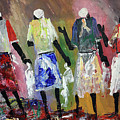 Talks Of Peace Painting by Peter Sibeko Talks Of Peace Painting by Peter Sibeko