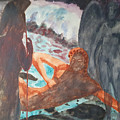 Tanathos Death of a Warrior Painting by Enrico Garff Tanathos Death of a Warrior Painting by Enrico Garff