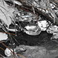 Teardrop ice Photograph by Nicola Finch Teardrop ice Photograph by Nicola Finch