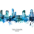 Tegucigalpa Honduras Skyline #20 Digital Art by Michael Tompsett Tegucigalpa Honduras Skyline #20 Digital Art by Michael Tompsett