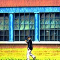 Texting While Walking by Addison Likins
