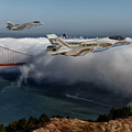 TF-35C and TF-35I over San Francisco Digital Art by Custom Aviation Art TF-35C and TF-35I over San Francisco Digital Art by Custom Aviation Art