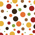 Thanksgiving Polka Dots Digital Art by Amelia Pearn Thanksgiving Polka Dots Digital Art by Amelia Pearn
