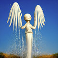 The Angel of Watering Digital Art by Matthias Hauser The Angel of Watering Digital Art by Matthias Hauser