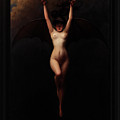 The Bat Woman by Albert Joseph Penot Old Masters Classical Art Reproduction Painting by Rolando Burbon The Bat Woman by Albert Joseph Penot Old Masters Classical Art Reproduction Painting by Rolando Burbon