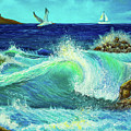 The Beauty of a fearless fall Painting by Sudakshina Bhattacharya The Beauty of a fearless fall Painting by Sudakshina Bhattacharya