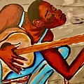 The Blues Painting by Angie ONeal The Blues Painting by Angie ONeal