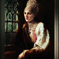 The Boyarina by Konstantin Makovsky Digital Art by Rolando Burbon The Boyarina by Konstantin Makovsky Digital Art by Rolando Burbon