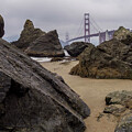 The Bridge from Baker Beach by Mike Long