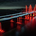 The Bridge in Red Photograph by Kevin Suttlehan The Bridge in Red Photograph by Kevin Suttlehan