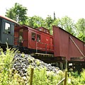 The Caboose Over trout Brook by Steve Brown