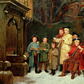 The Carol Singers, 1893 by William M Spittle The Carol Singers, 1893 by William M Spittle