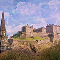 The Castle of Edinburgh Digital Art by SnapHappy Photos The Castle of Edinburgh Digital Art by SnapHappy Photos