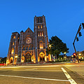The Cathedral of the Holy Cross in the South End Boston MA Washington St Photograph by Toby McGuire The Cathedral of the Holy Cross in the South End Boston MA Washington St Photograph by Toby McGuire