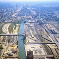The Chicago Rail Freight Yards in 1984 Photograph by Gordon James The Chicago Rail Freight Yards in 1984 Photograph by Gordon James