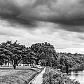 The Clay Tower Along The Kanawha River In BW - Charleston West Virginia by Gregory Ballos
