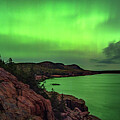 The Cliffs of Acadia Under Green by Darylann Leonard Photography