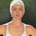 The Competition Painting by Valerie Evans The Competition Painting by Valerie Evans