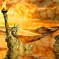 The Death of Liberty Digital Art by Ally White The Death of Liberty Digital Art by Ally White