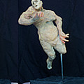 The Disabled Butoh Dancer Sculpture by Veronica Huacuja The Disabled Butoh Dancer Sculpture by Veronica Huacuja