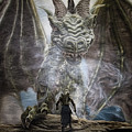 The Dragonslayer Digital Art by Brad Barton The Dragonslayer Digital Art by Brad Barton