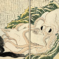The Dream of the Fisherman's Wife, 1814 by Katsushika Hokusai The Dream of the Fisherman's Wife, 1814 by Katsushika Hokusai