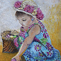The Easter Bonnet Painting by Toni Willey The Easter Bonnet Painting by Toni Willey