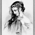 The Flower Girl Old Masters Fine Art Illustration Drawing by Rolando Burbon The Flower Girl Old Masters Fine Art Illustration Drawing by Rolando Burbon