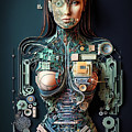 The Future of AI 02 Robot Woman Digital Art by Matthias Hauser The Future of AI 02 Robot Woman Digital Art by Matthias Hauser