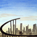 The great Clockspring is Broken Painting by Rohvannyn Shaw The great Clockspring is Broken Painting by Rohvannyn Shaw