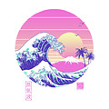 The Great Vaporwave Digital Art by Vincent Trinidad The Great Vaporwave Digital Art by Vincent Trinidad