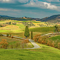 The Hills Are Alive In Tuscany Photograph by Marcy Wielfaert The Hills Are Alive In Tuscany Photograph by Marcy Wielfaert