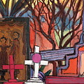 The Holy Family Retablo by Glen Ayers