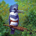 The King Painting by Sarah Irland The King Painting by Sarah Irland