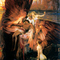 The Lament for Icarus 1898 Painting by Herbert James Draper The Lament for Icarus 1898 Painting by Herbert James Draper