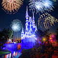 The Magical Fireworks of Disney Photograph by Mark Andrew Thomas The Magical Fireworks of Disney Photograph by Mark Andrew Thomas