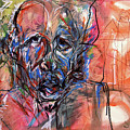 The Man I See Painting by Winston Saoli 1950-1995 The Man I See Painting by Winston Saoli 1950-1995