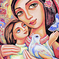 The Miracle of Love Painting by Eva Campbell The Miracle of Love Painting by Eva Campbell