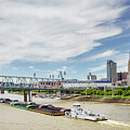 The Ohio River in Cincinnati by Alexey Stiop