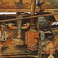 The Old Iron Mule Drawing by David Neace The Old Iron Mule Drawing by David Neace