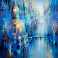 The old town - cathedrals, water and bridges by Annette Schmucker