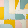 A very good day.Modern geometric abstract by Bob Orsillo  by Bob Orsillo