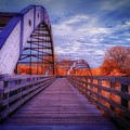 The Overpeck Bridge Photograph by Penny Polakoff The Overpeck Bridge Photograph by Penny Polakoff