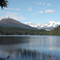 The Peaks at Auke Lake Photograph by Charles Vice The Peaks at Auke Lake Photograph by Charles Vice
