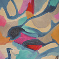 The Pebble Path Painting by Anita Hummel The Pebble Path Painting by Anita Hummel