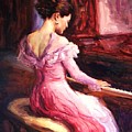 The Pianist Painting by Ashlee Trcka The Pianist Painting by Ashlee Trcka